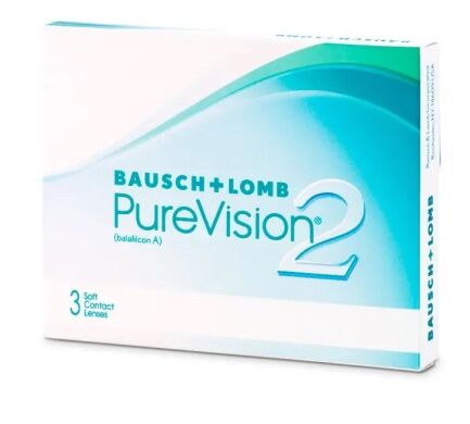 Контактні лінзи PureVision 2 HD 3 шт., 8.6, +3,00
