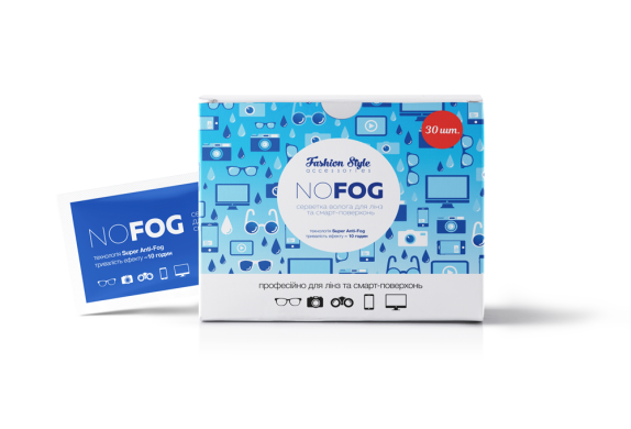 Волога серветка NO FOG ( 30шт.)