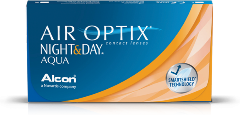 Air Optix Night & Day Aqua (3 шт.), 8.6, -10,00, 3 шт.